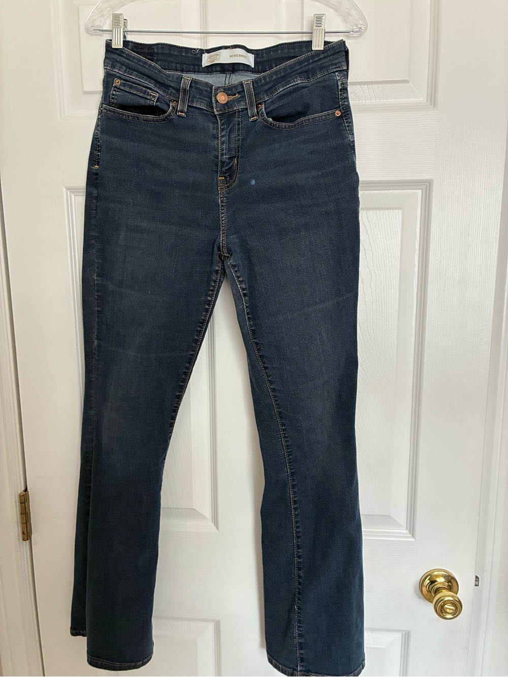 Signature Dark Blue Bootcut Jeans 30/32